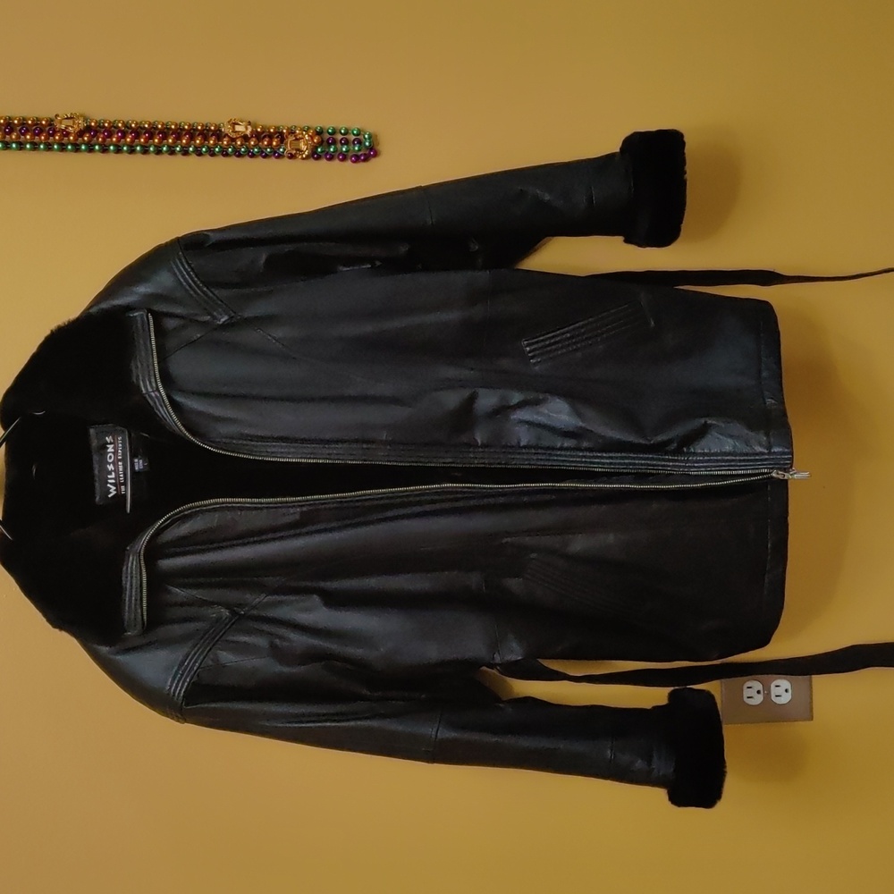 Wilson's Leather Jacket Black